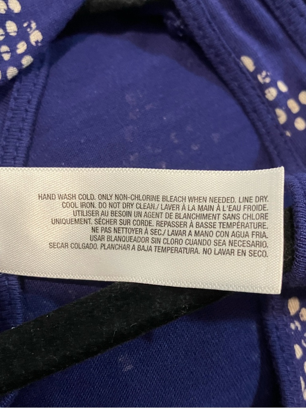 Old Navy Royal Blue Studded Racerback Tank - Picture 3 of 8